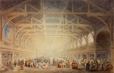El mercado verde, Newcastle upon Tyne de John Dobson